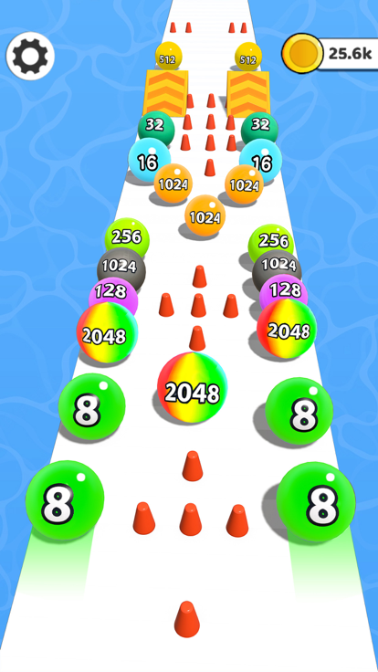 Number Ball Race & Merge 3D游戏截图