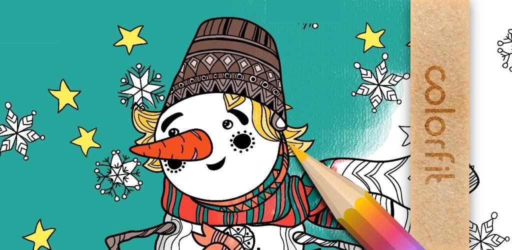 2018  Christmas Coloring Book游戏截图