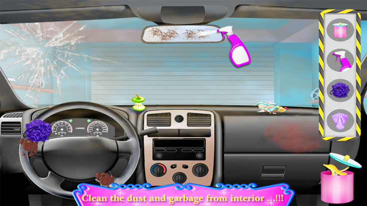 Hills Racing Cars Wash Cleanup游戏截图