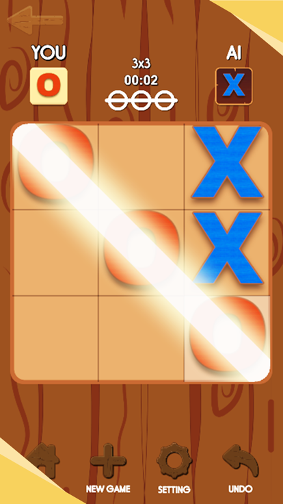 经典井字游戏 2 玩家游戏截图