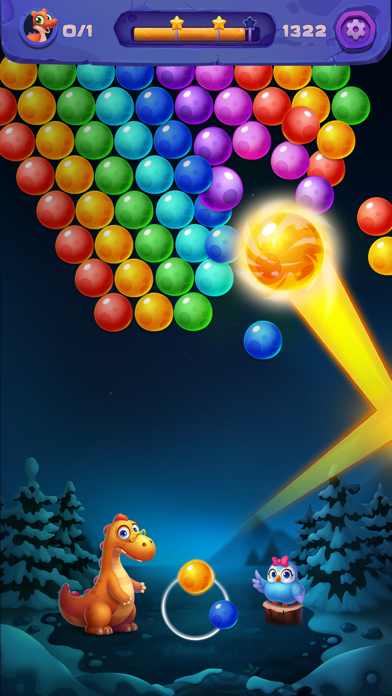 恐龙泡泡射手蛋射击游戏截图