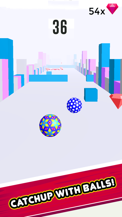 卷起它 - 球控制游戏截图