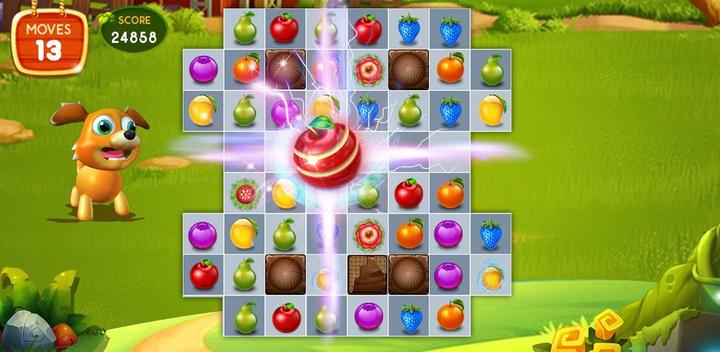 Fruit Juice - Match 3 Game游戏截图
