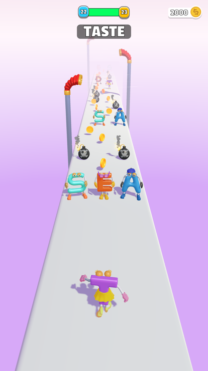 Word Stack Run游戏截图