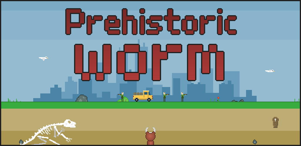 Prehistoric worm游戏截图