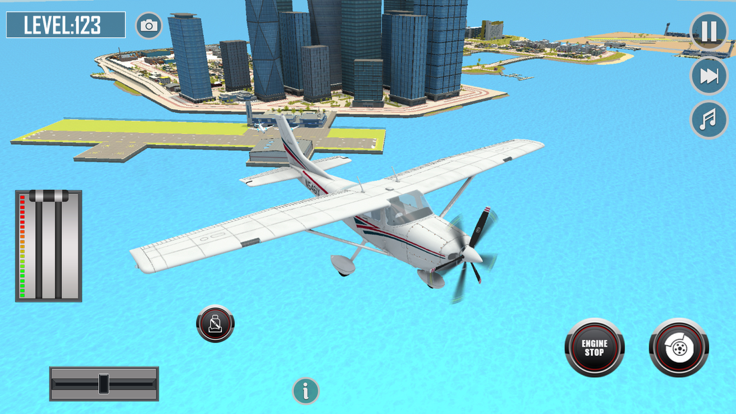 Airplane Flying 3D: Sky Flight游戏截图