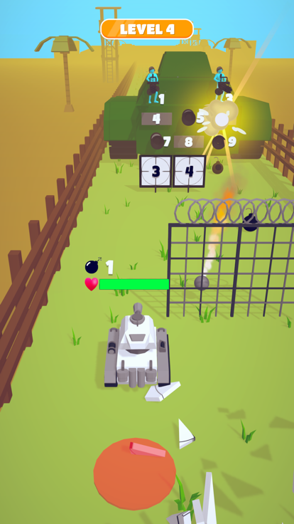 Number Tank游戏截图