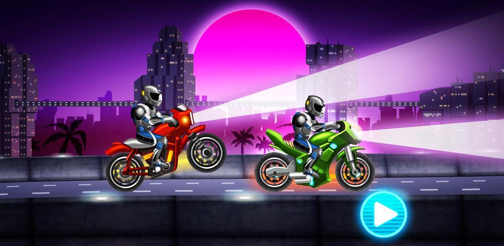Bike Race: Speed Racer Of Night City游戏截图