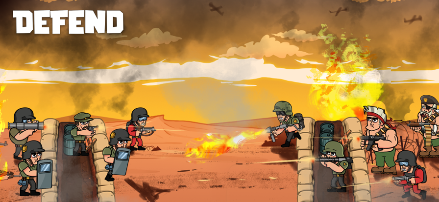 War Strategy Game: RTS WW2游戏截图