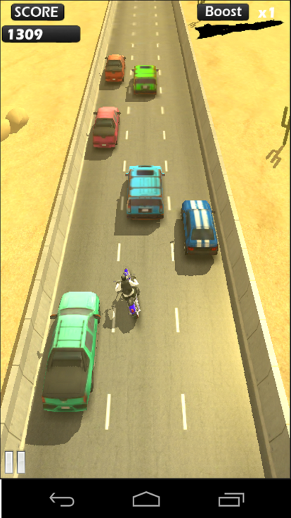 Biker Dude Road Riders : A Motorcycle Racing Game游戏截图