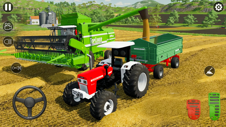 Cargo Farming Tractor Games游戏截图