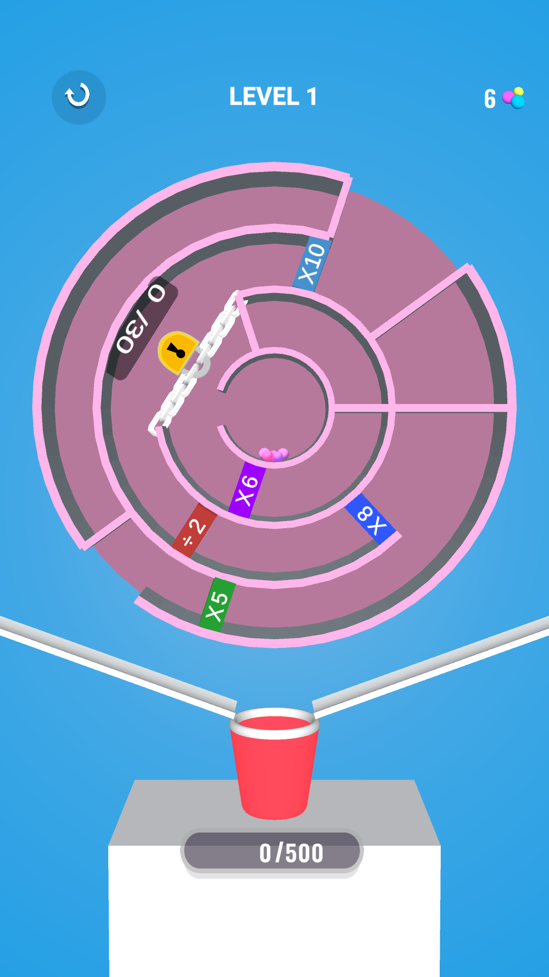 球球闯迷宫游戏截图