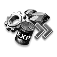 钻石、精密齿轮、1h通用加速、10k英雄经验