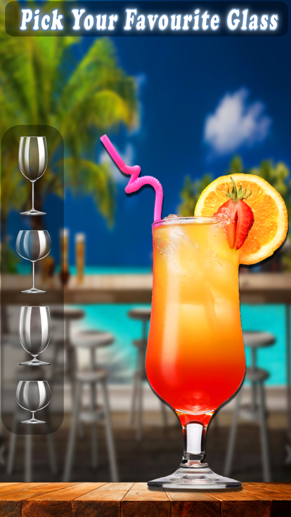 我的鸡尾酒搅拌机 DIY 食谱游戏截图