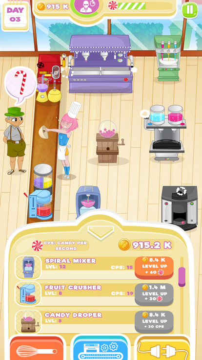 Tap Candy : sweets clicker游戏截图