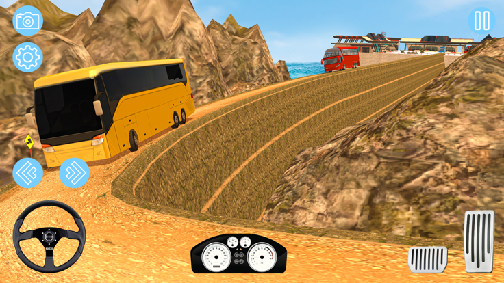 欧元巴士模拟器死亡之路游戏截图