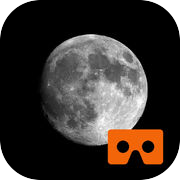 Virtual Reality Moon for Google Cardboard VR