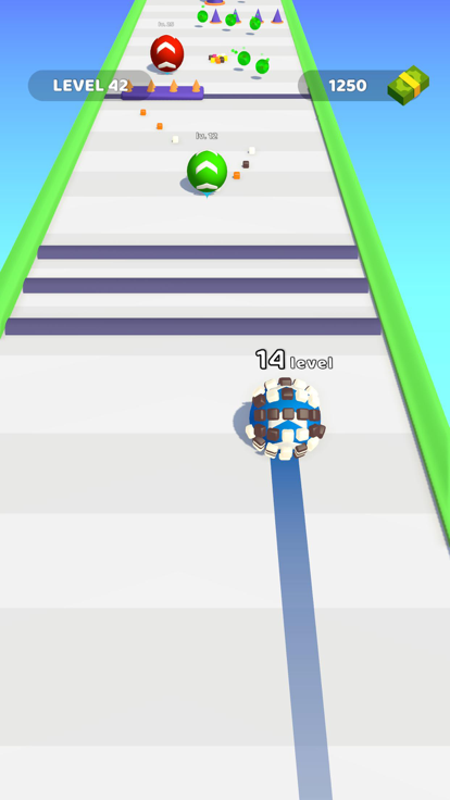 Rolling Paint Runner游戏截图