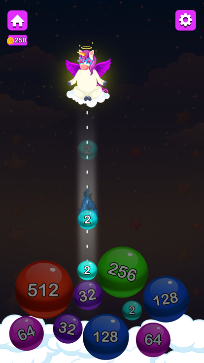 疯狂的泡泡球益智游戏游戏截图