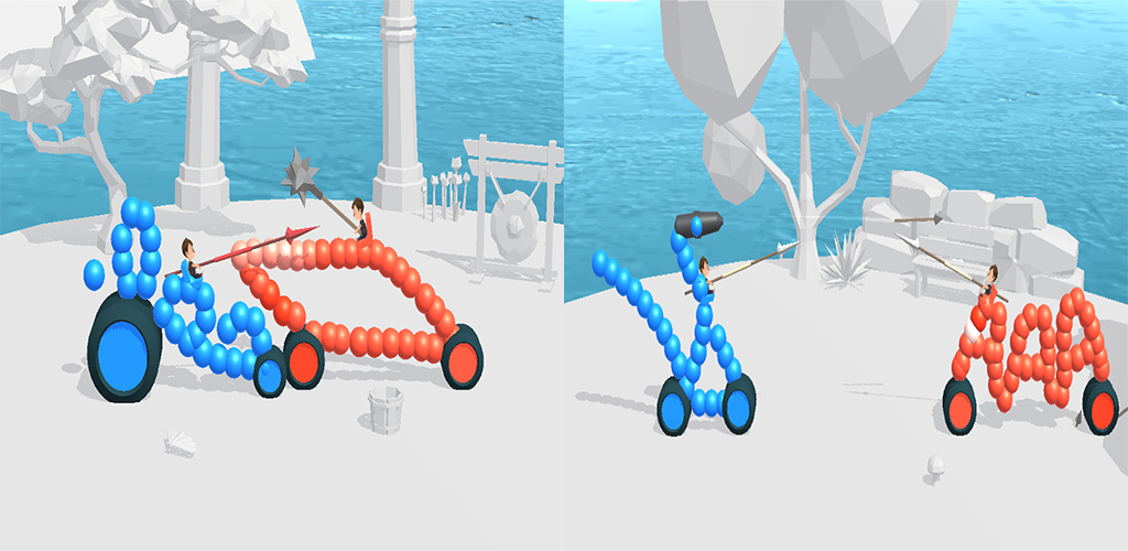 气球车战斗游戏截图