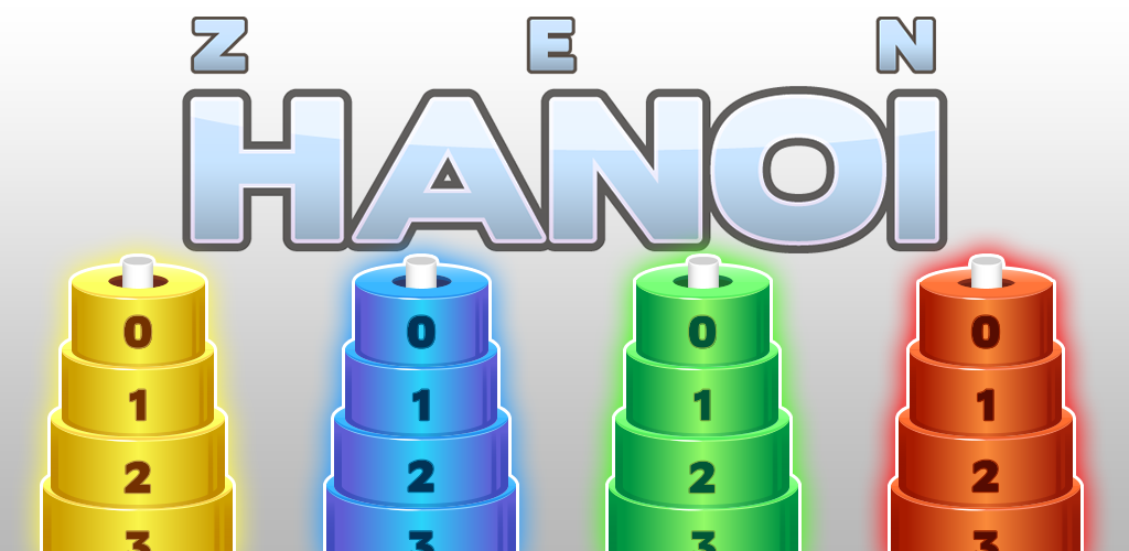 Zen Hanoi - Smart and Fun Puzzle Tower Game游戏截图