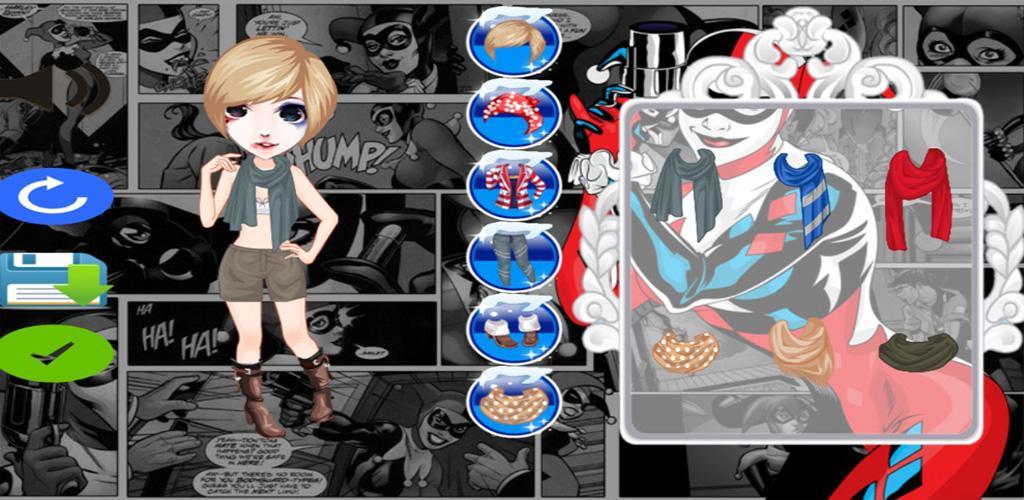 Dress Up Game For Harley Quinn游戏截图