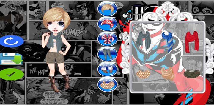 Dress Up Game For Harley Quinn游戏截图