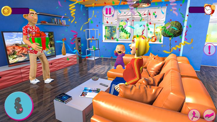 怀孕 妈妈 - 宝贝 生活 游戏游戏截图