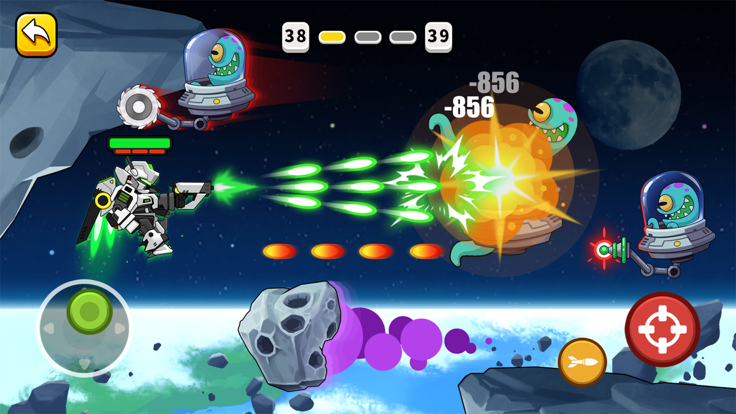 Mech Warrior: Battle Game游戏截图