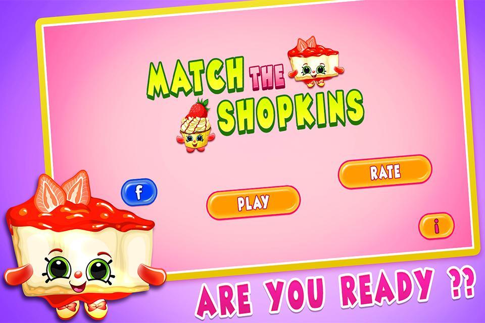 Screenshot of Match the Shopkins