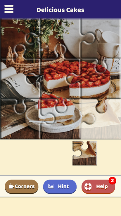 Delicious Cakes Puzzle游戏截图
