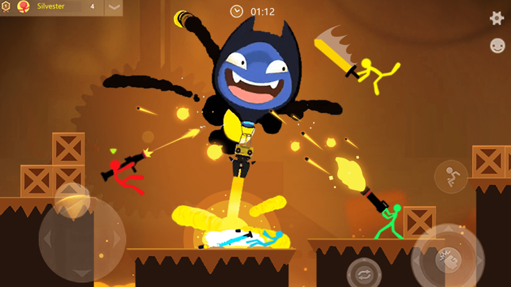Stick Man:Fighting Heroes游戏截图