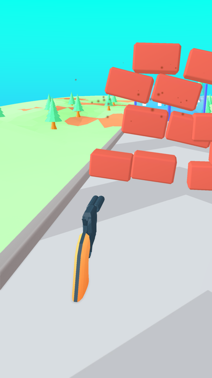 Multibarrel Gun Run游戏截图