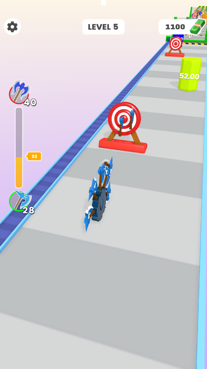 Axe Thrower 3D!游戏截图