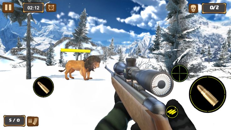 Wild Sniper Hunting Games 2024游戏截图