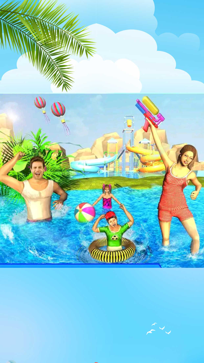 水上乐园跑酷模拟游戏截图