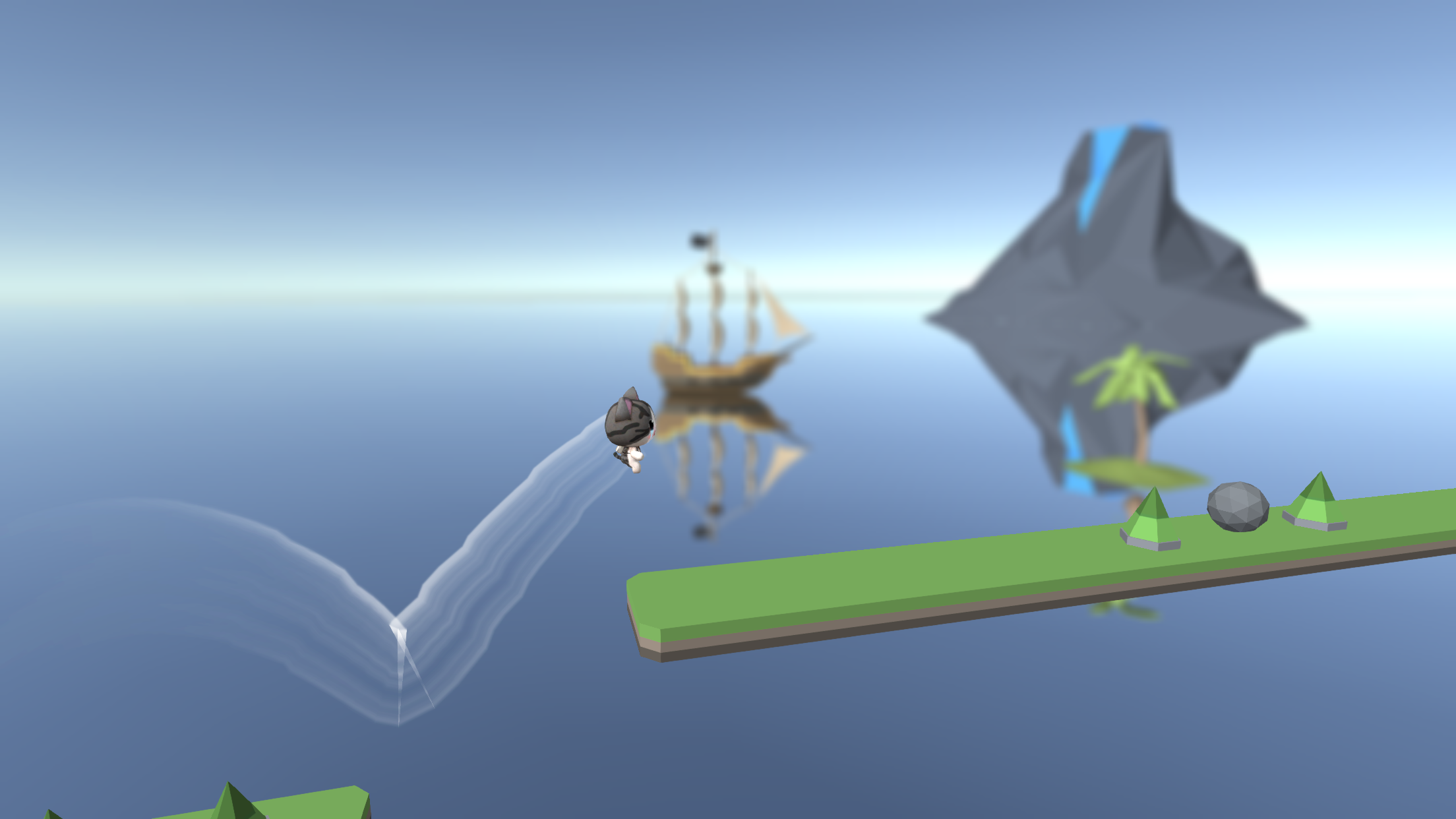 顽皮猫跑酷游戏截图