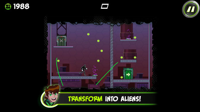 Ben 10 Cavern Run游戏截图