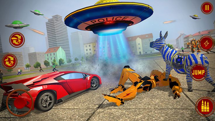 机器人变形金刚:汽车游戏游戏截图