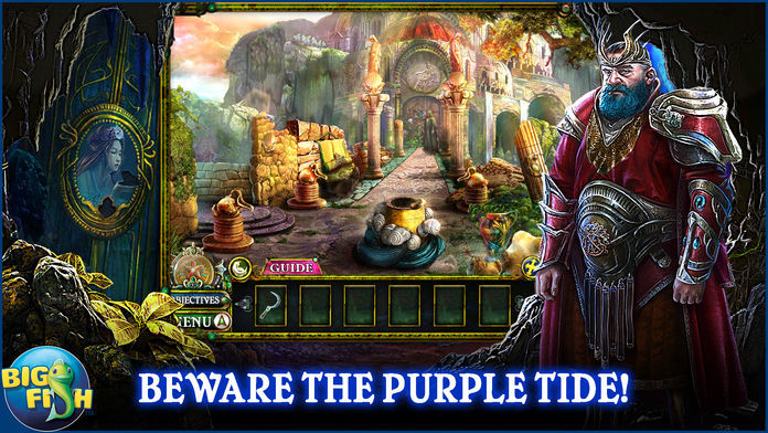 Dark Parables: The Little Mermaid and the Purple Tide - A Magical Hidden Objects Game (Full)游戏截图