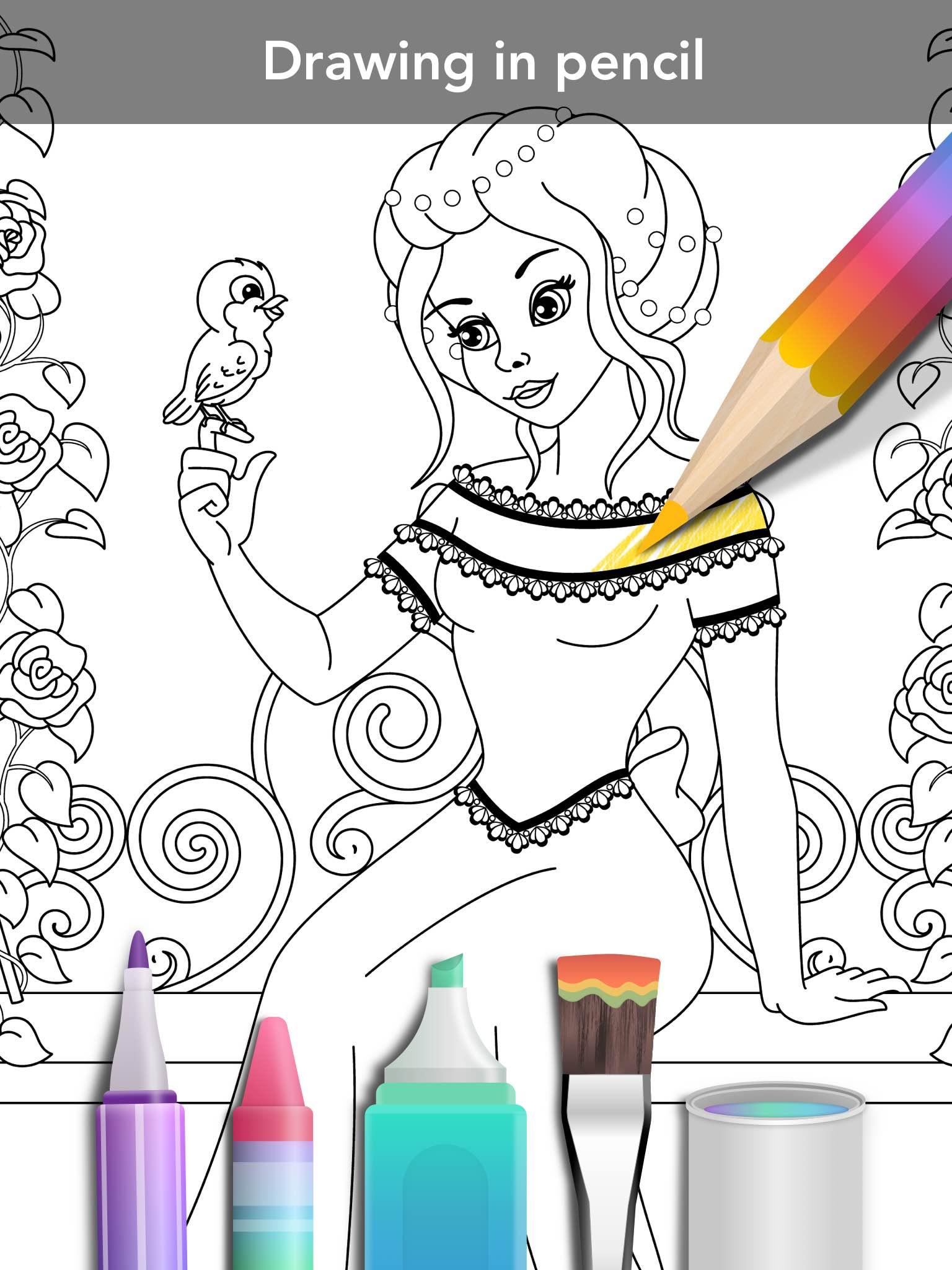 Princess coloring book Android Download TapTap