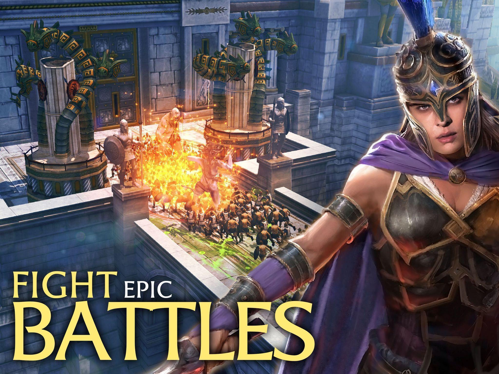 《奥林匹斯的崛起：希腊众神时代》游戏截图