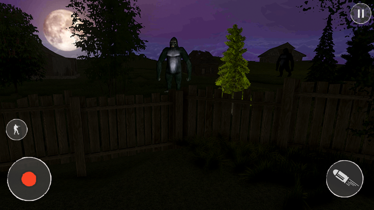 Bigfoot Hunting Horror Games游戏截图