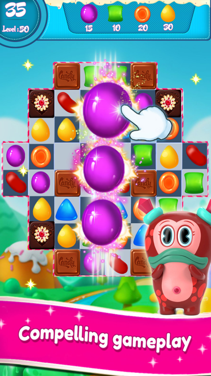 Candy Sweet Match 3游戏截图