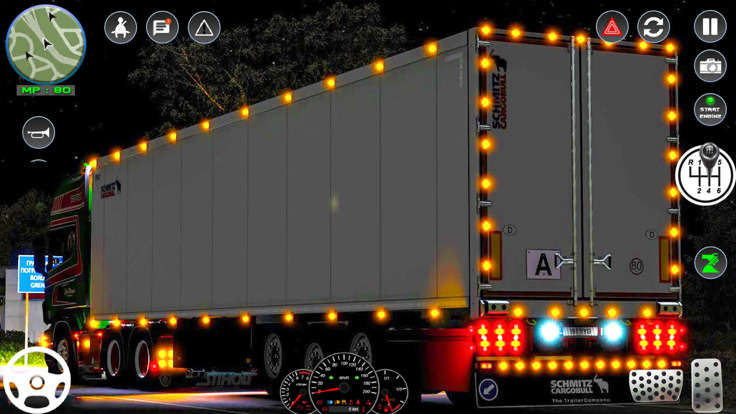 Heavy Euro Truck Offroad Games游戏截图