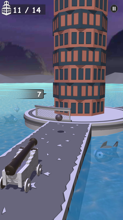 Stack Ball Classic游戏截图