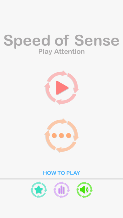Swipe Speed of Sense : Play Attention游戏截图