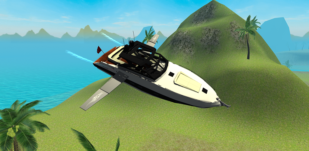 Flying Yacht Simulator游戏截图