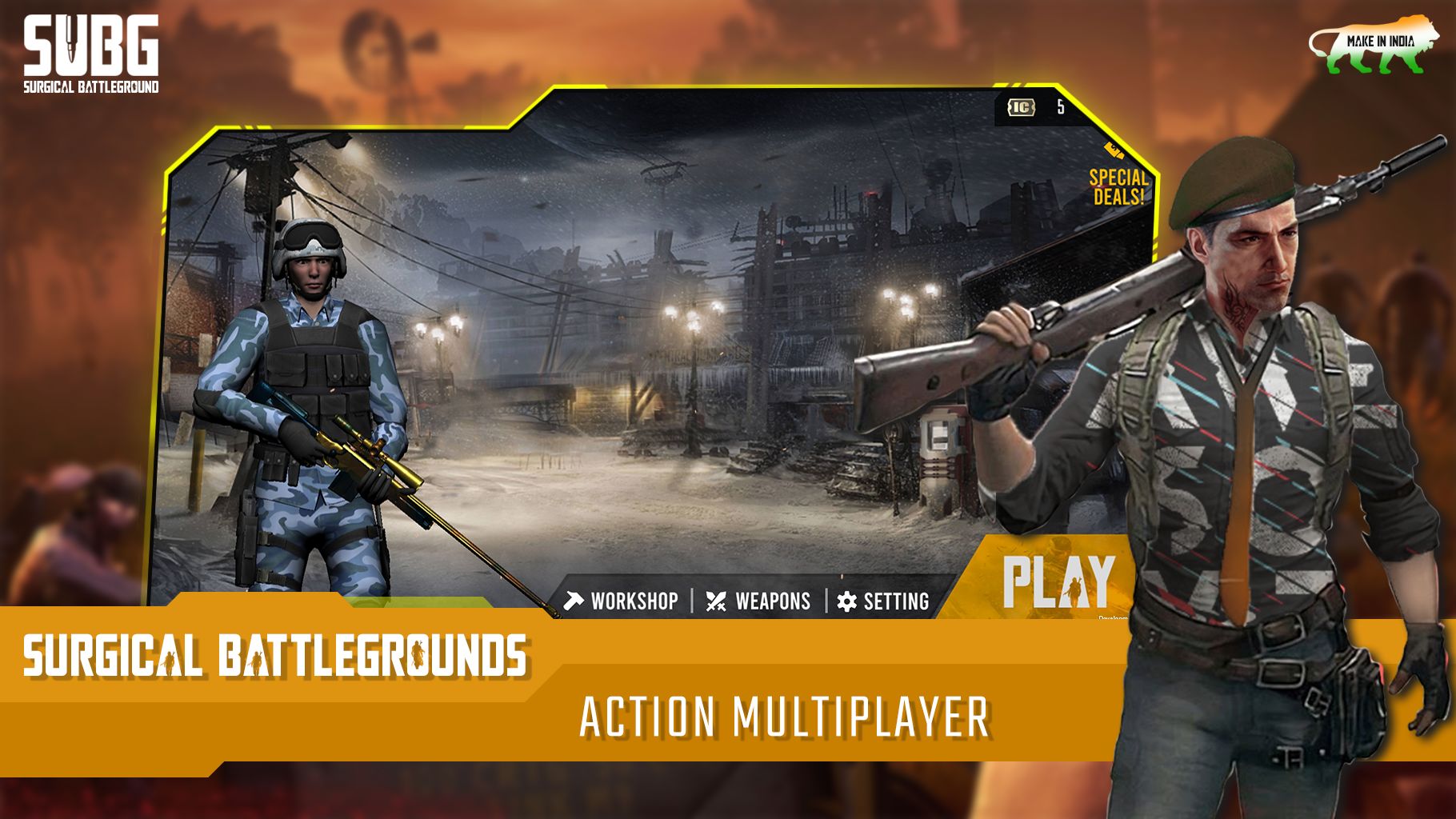 Screenshot of SUBG - Surgical Battlegrounds Multiplayer