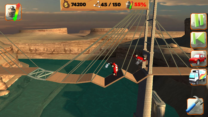 Bridge Constructor Playground!游戏截图